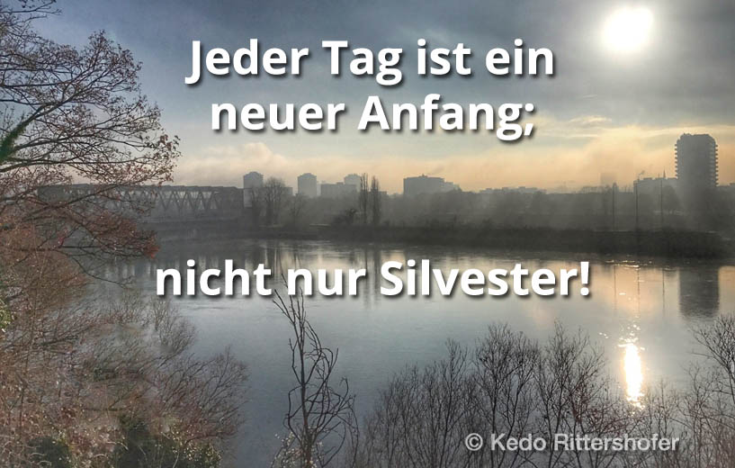 Viele feiern den Jahreswechsel, als wäre es das wichtigste Ereignis im ganzen Jahr.