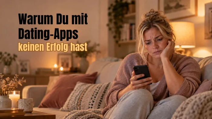 Frau schaut frustriert auf ihr Smartphone